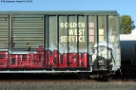 Cheech & Chong box car graffiti